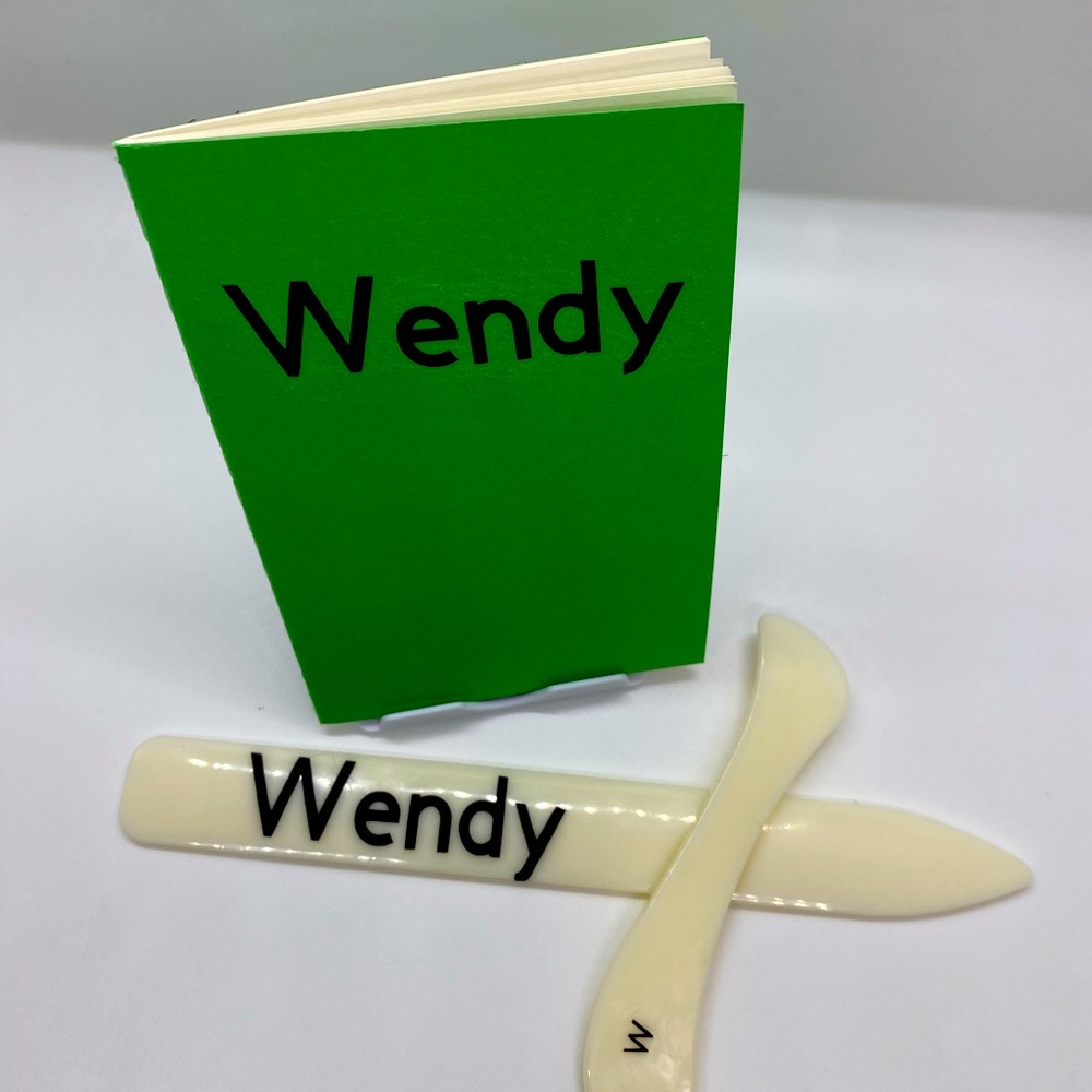 Personalized notebook